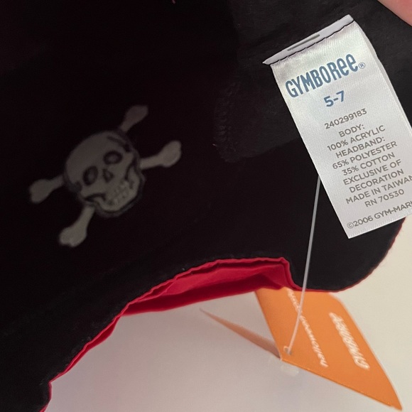 Gymboree Pirate Costume Hat Size 5-7 NWT - Picture 7 of 7
